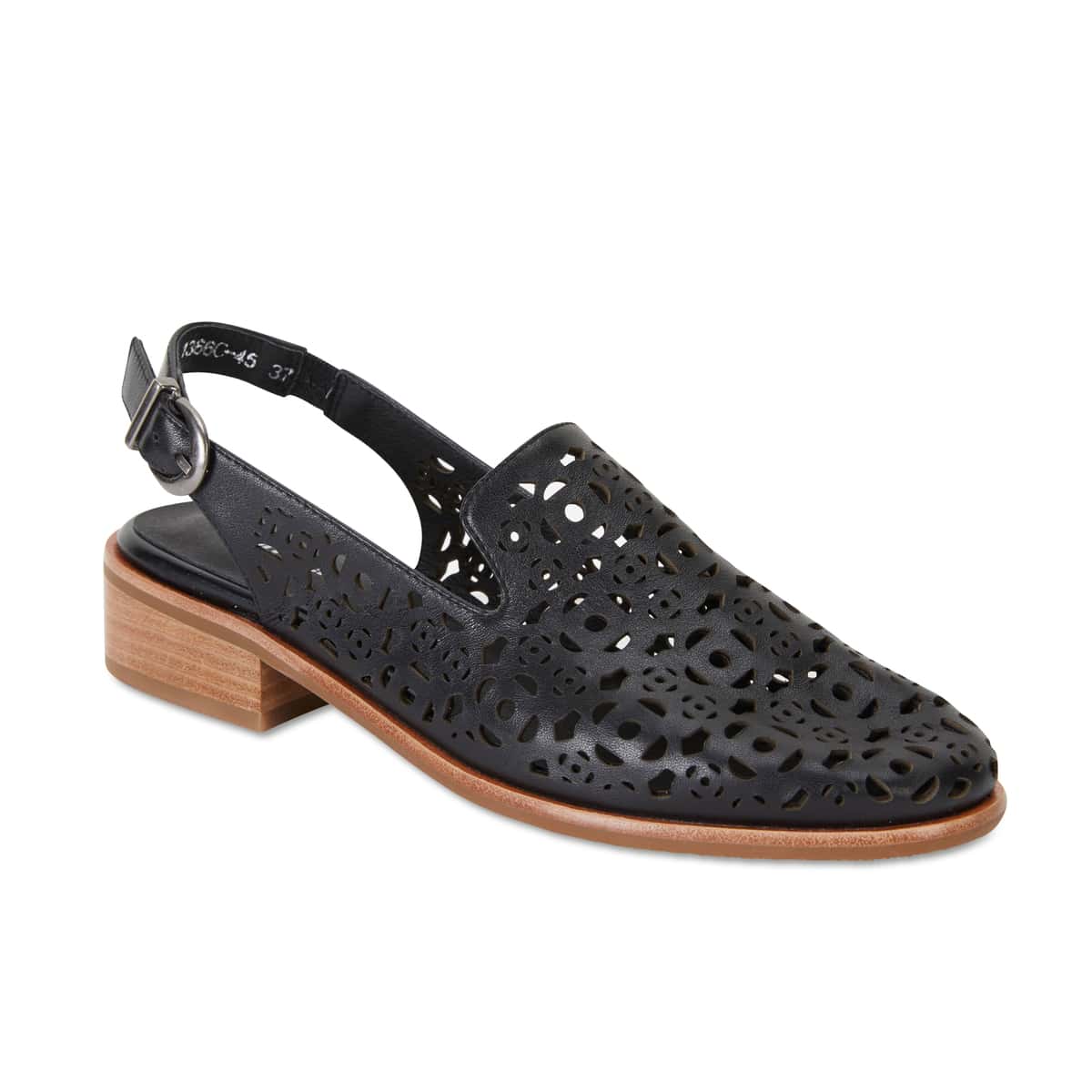 Scribe Loafer in Black Leather