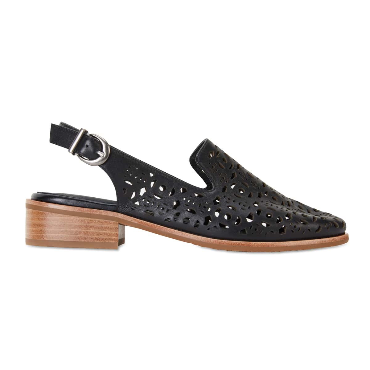 Scribe Loafer in Black Leather
