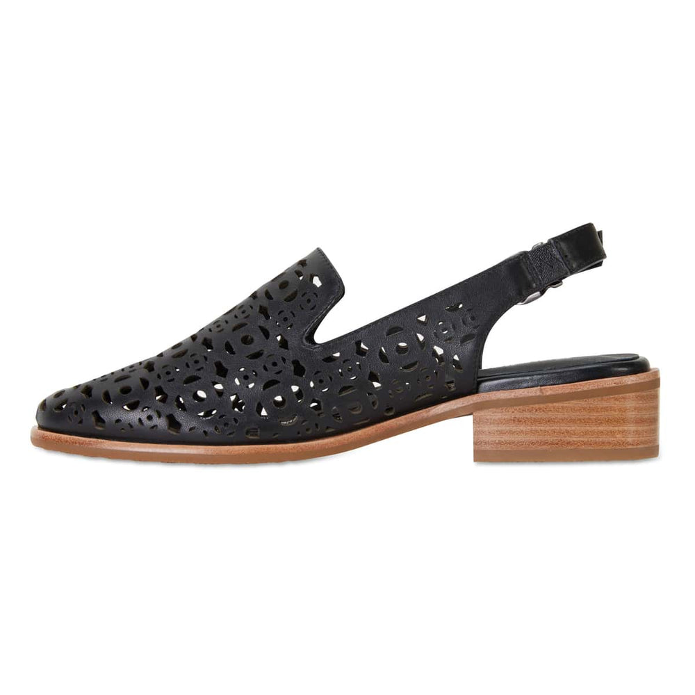 Scribe Loafer in Black Leather
