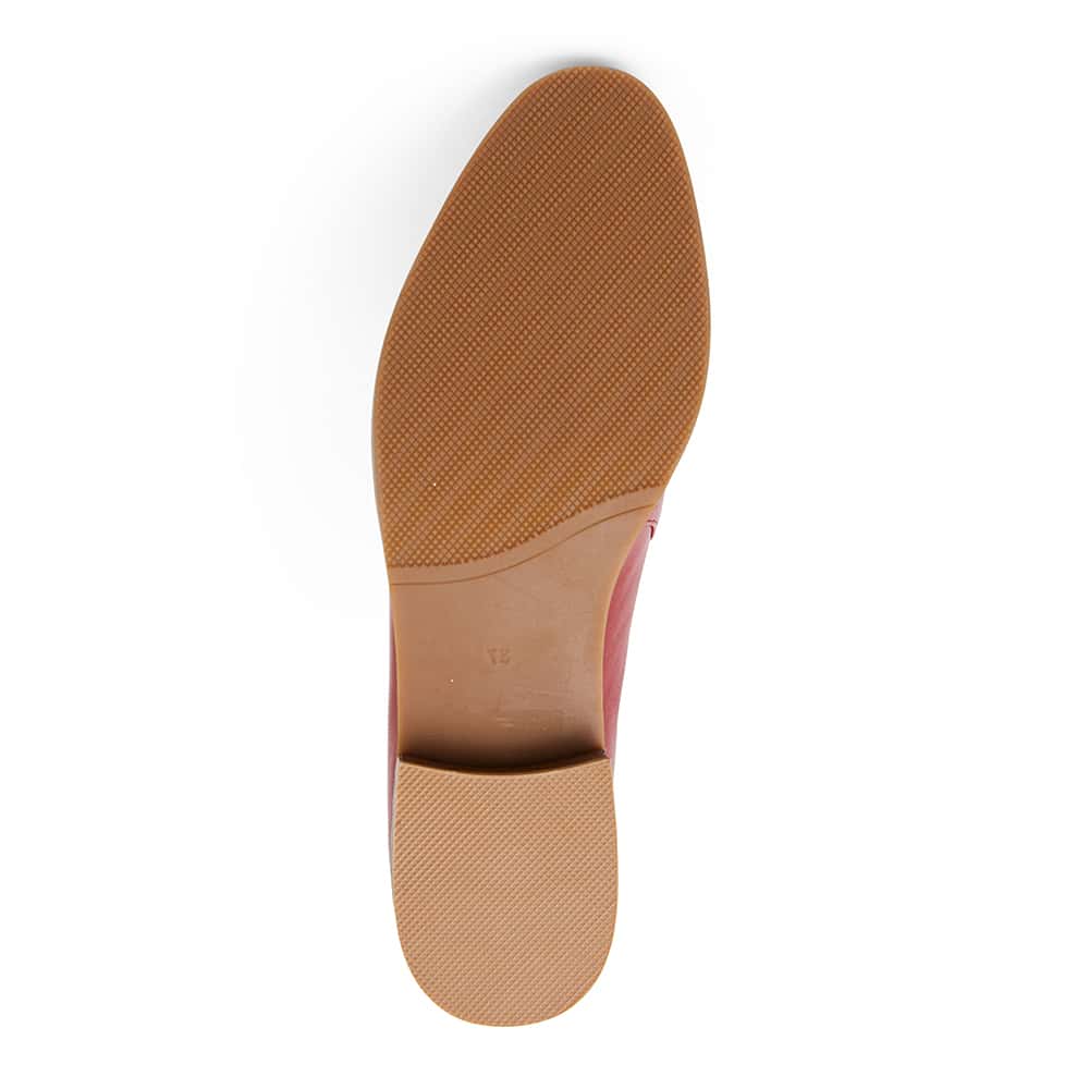 Shade Loafer in Red Leather