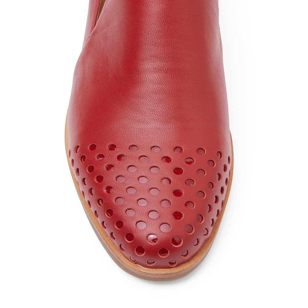 Shade Loafer in Red Leather