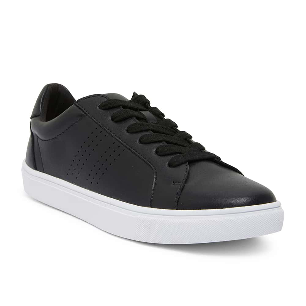 Shazam Sneaker in Black Leather