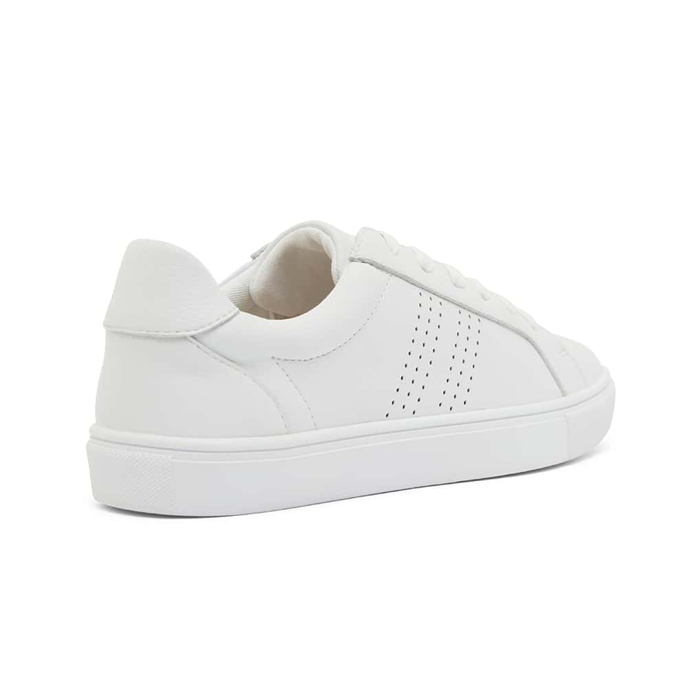 Shazam Sneaker in White Leather