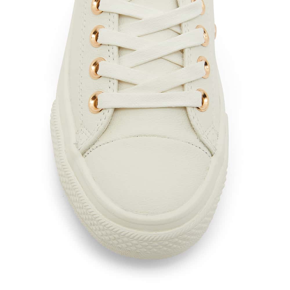 Sheldon Sneaker in White Leather