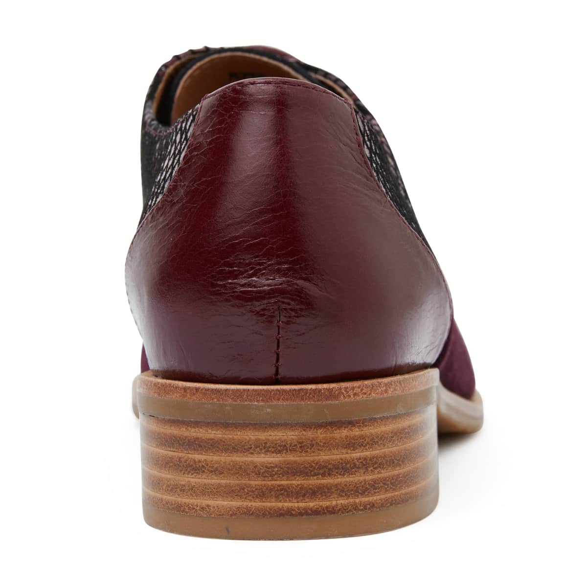 Shiraz Brogue in Burgundy Leather