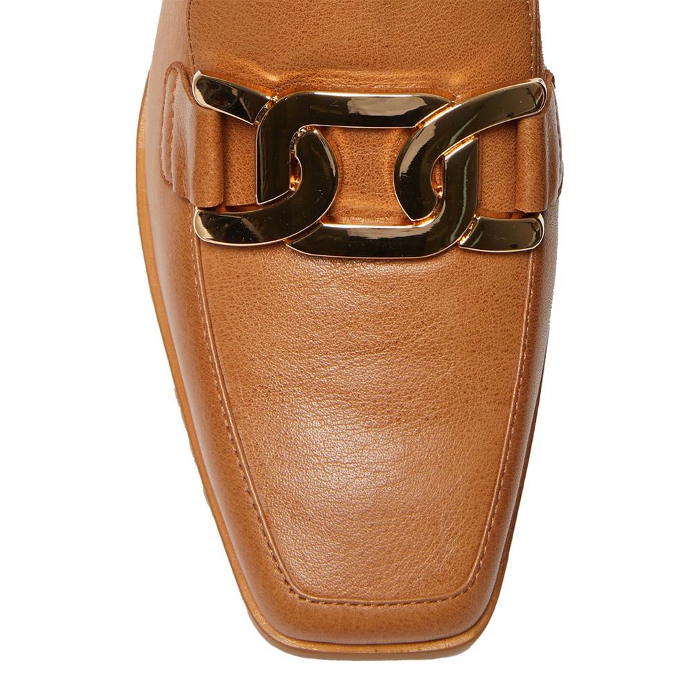 Sophia Loafer in Tan Leather