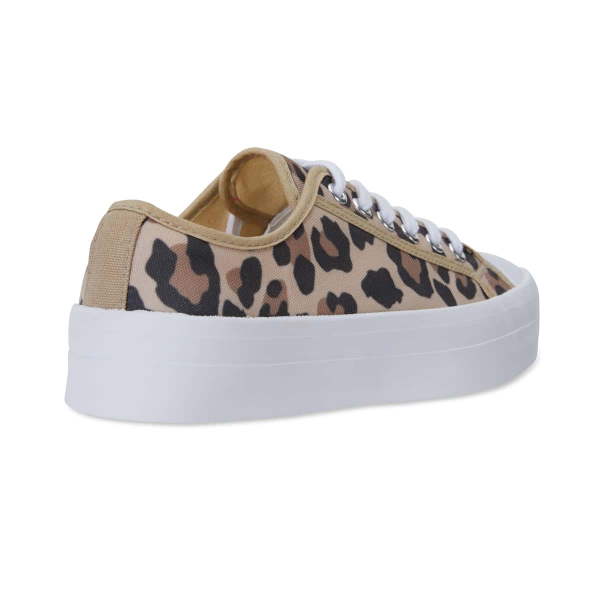 Stacey Sneaker in Animal Canvas
