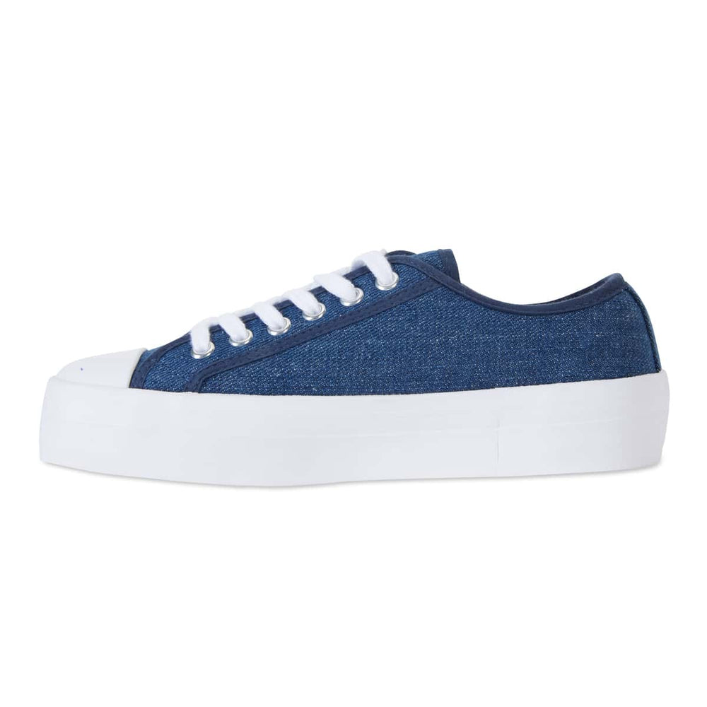 Stacey Sneaker in Denim Canvas