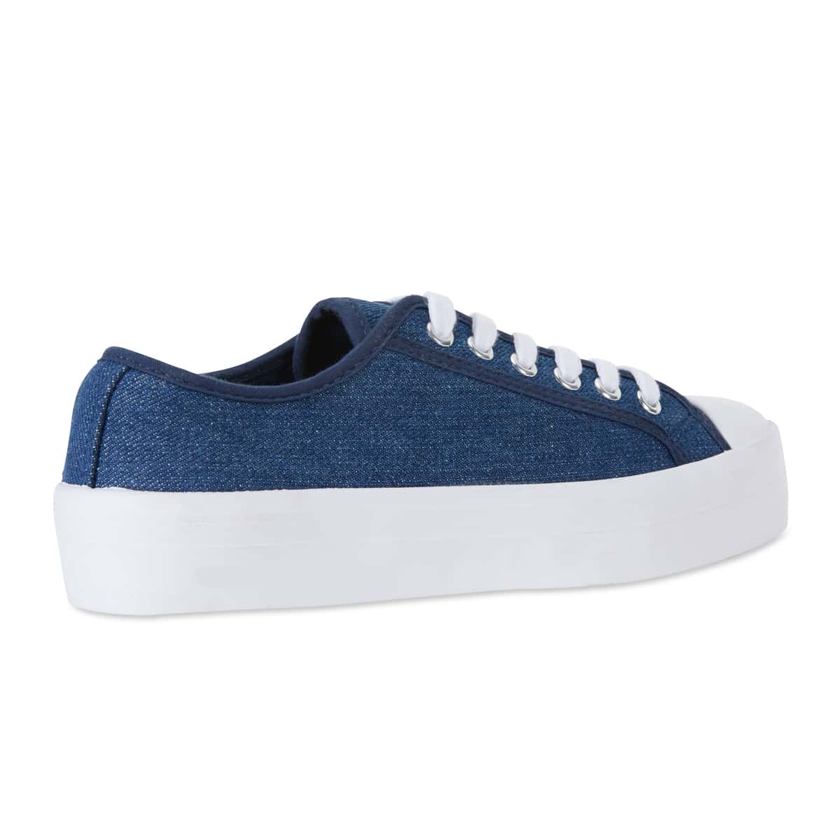 Stacey Sneaker in Denim Canvas