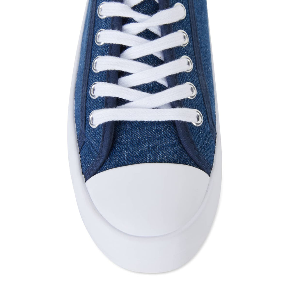 Stacey Sneaker in Denim Canvas