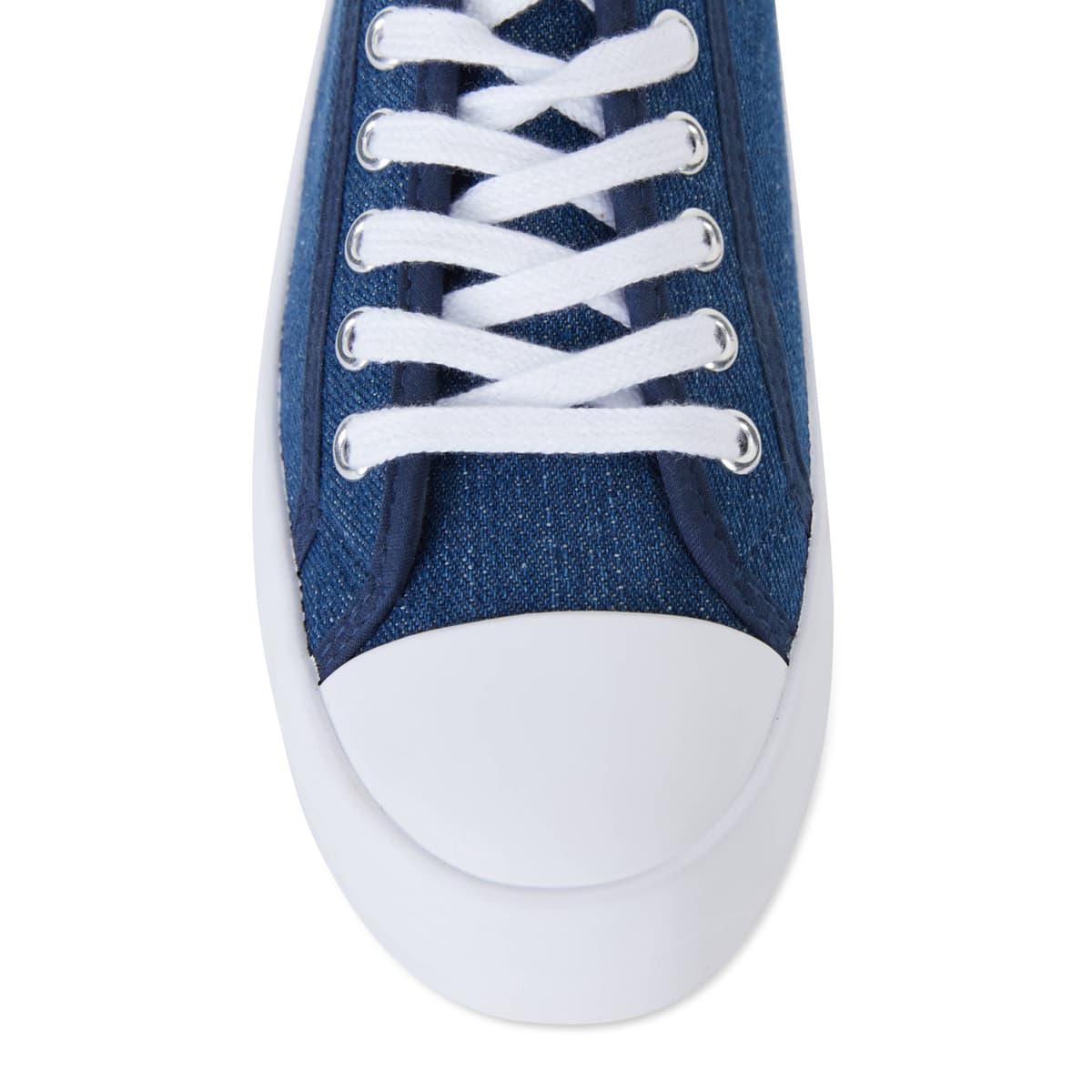 Stacey Sneaker in Denim Canvas