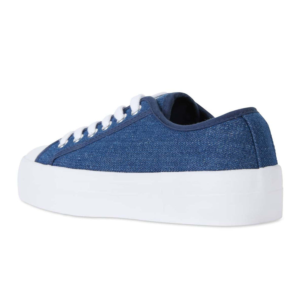 Stacey Sneaker in Denim Canvas