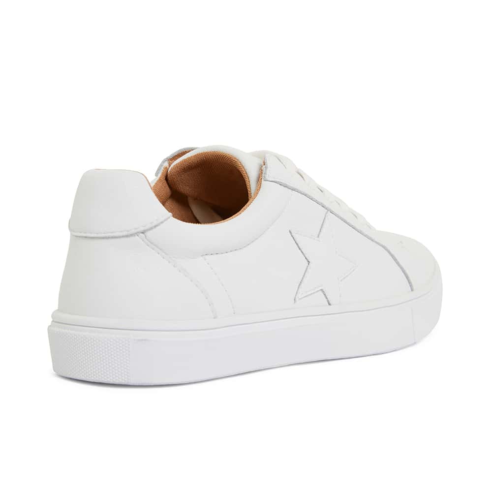 Stark Sneaker in White Leather