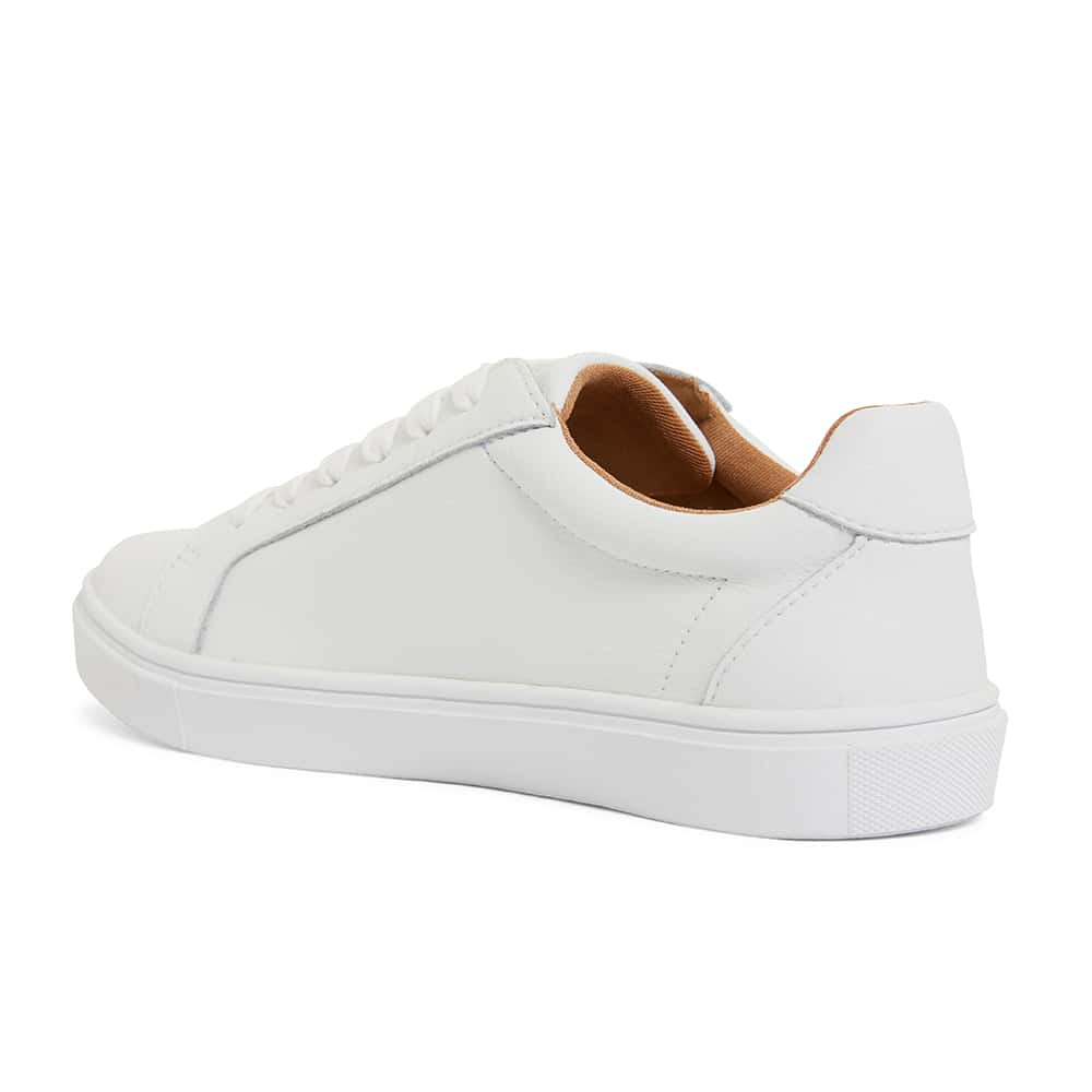 Stark Sneaker in White Leather
