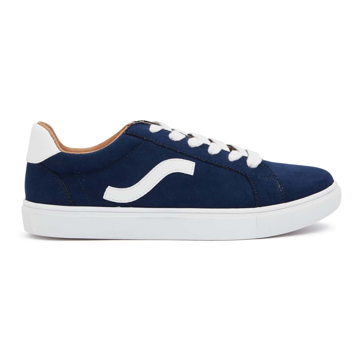 Swerve Sneaker in Navy Suede