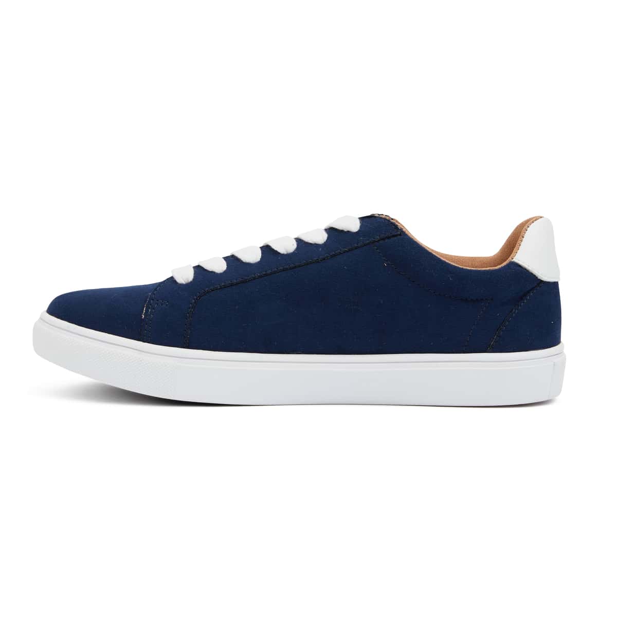 Swerve Sneaker in Navy Suede