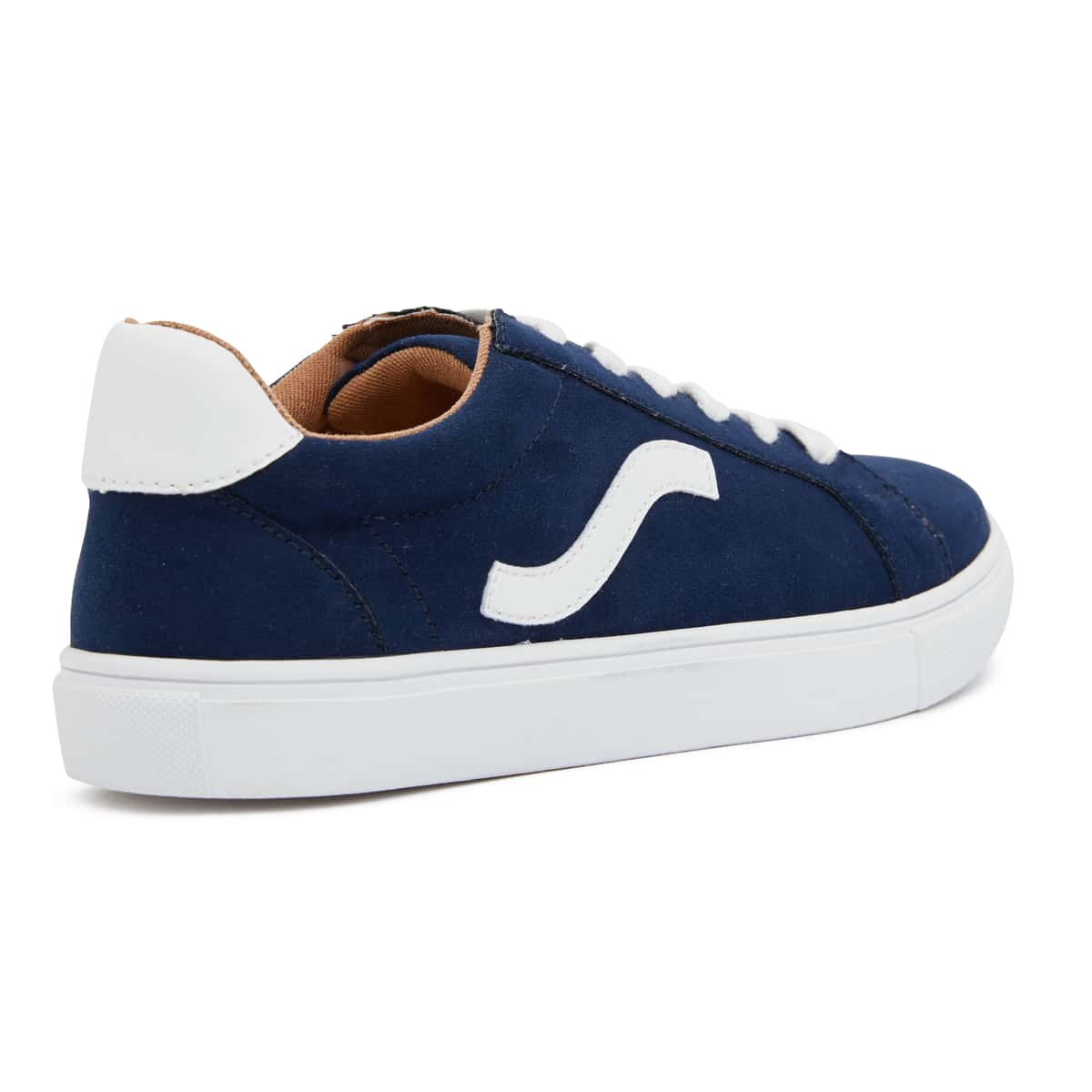 Swerve Sneaker in Navy Suede