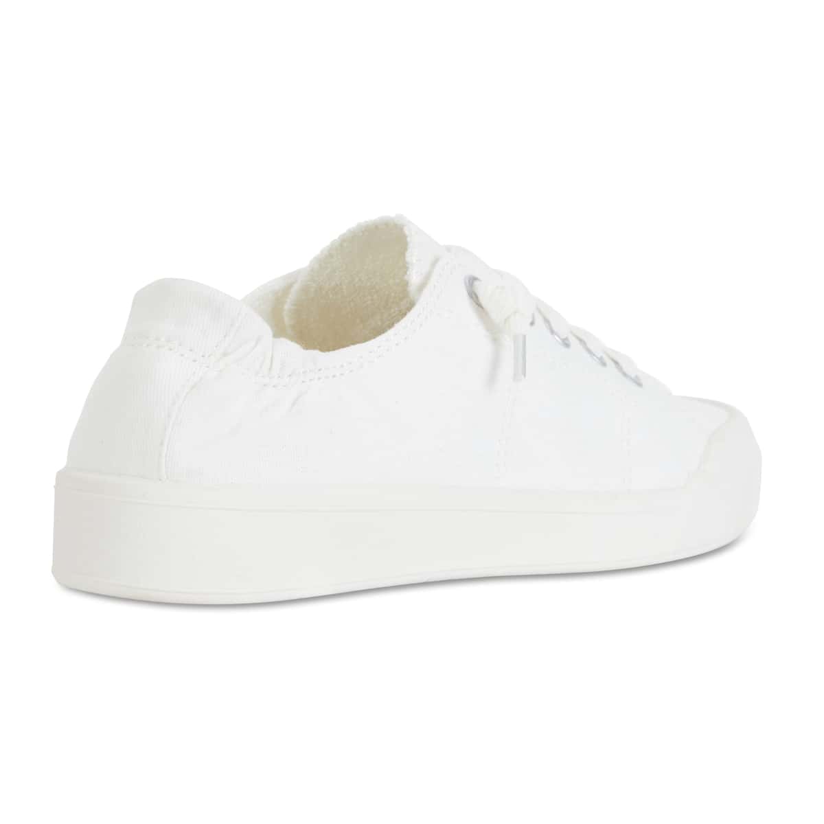 Switch Sneaker in White Canvas