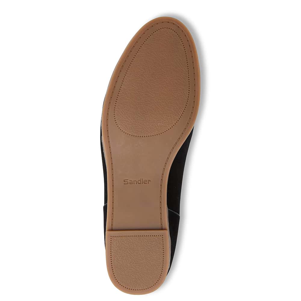 Talbot Loafer in Black Suede