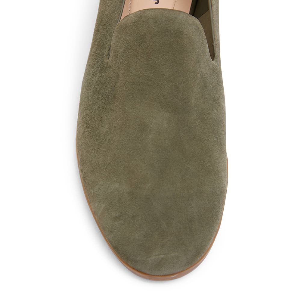 Talbot Loafer in Khaki Suede