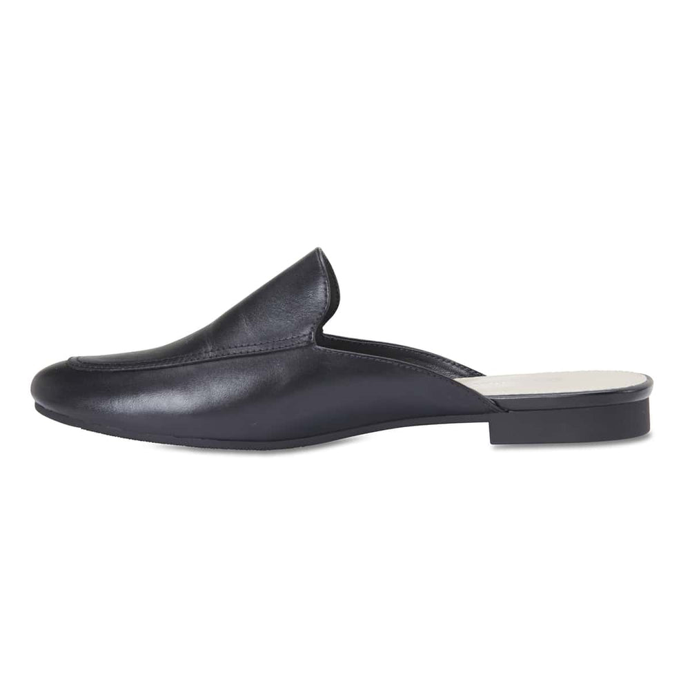 Talent Slide in Black Leather