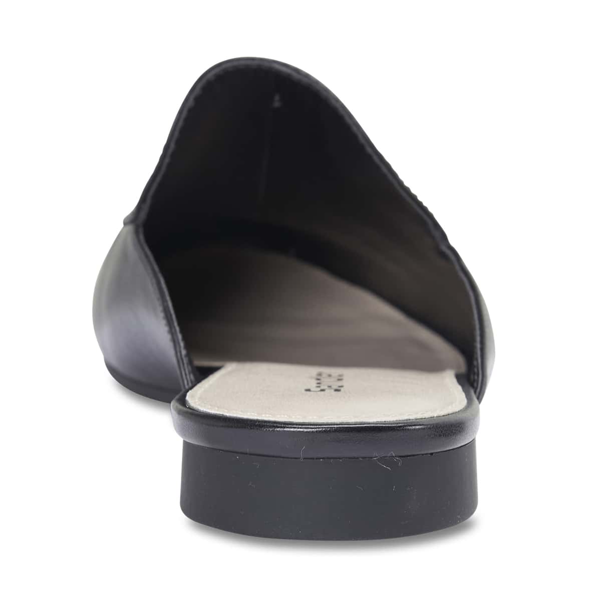 Talent Slide in Black Leather