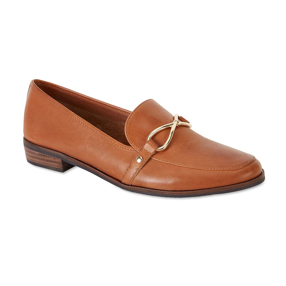 Tally Loafer in Cognac Leather