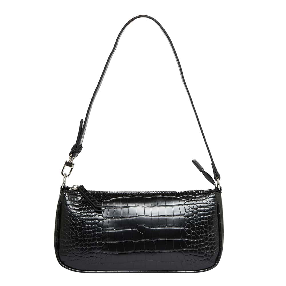 Tang Handbag in Black Smooth