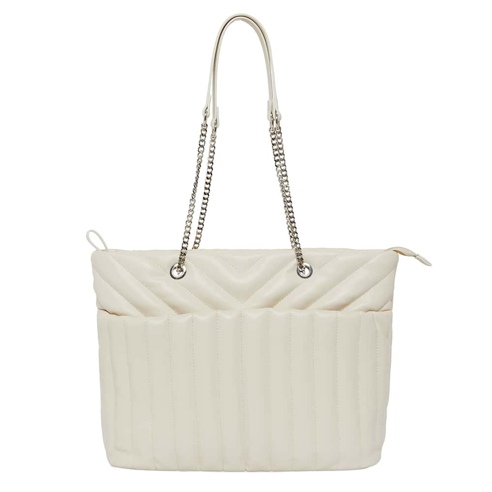 Thea Handbag in Ivory Smooth