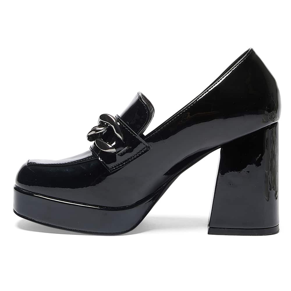 Trinity Loafer in Black Patent