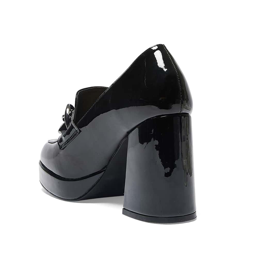 Trinity Loafer in Black Patent