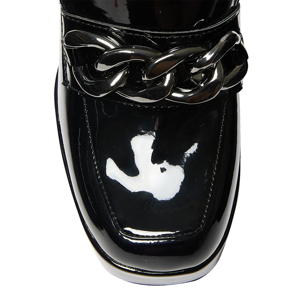 Trinity Loafer in Black Patent