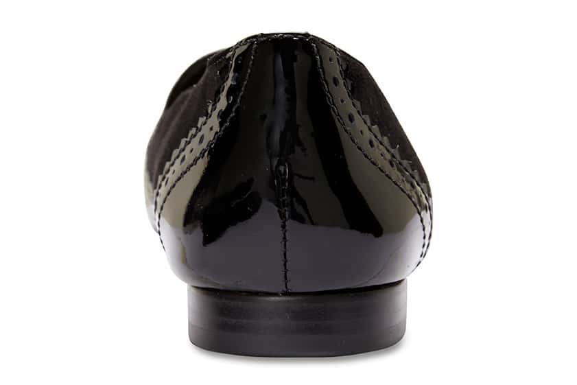 Trudy Loafer in Black Patent
