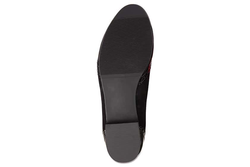 Trudy Loafer in Black Patent