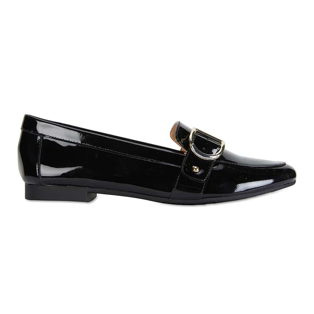 Tyson Loafer in Black Patent