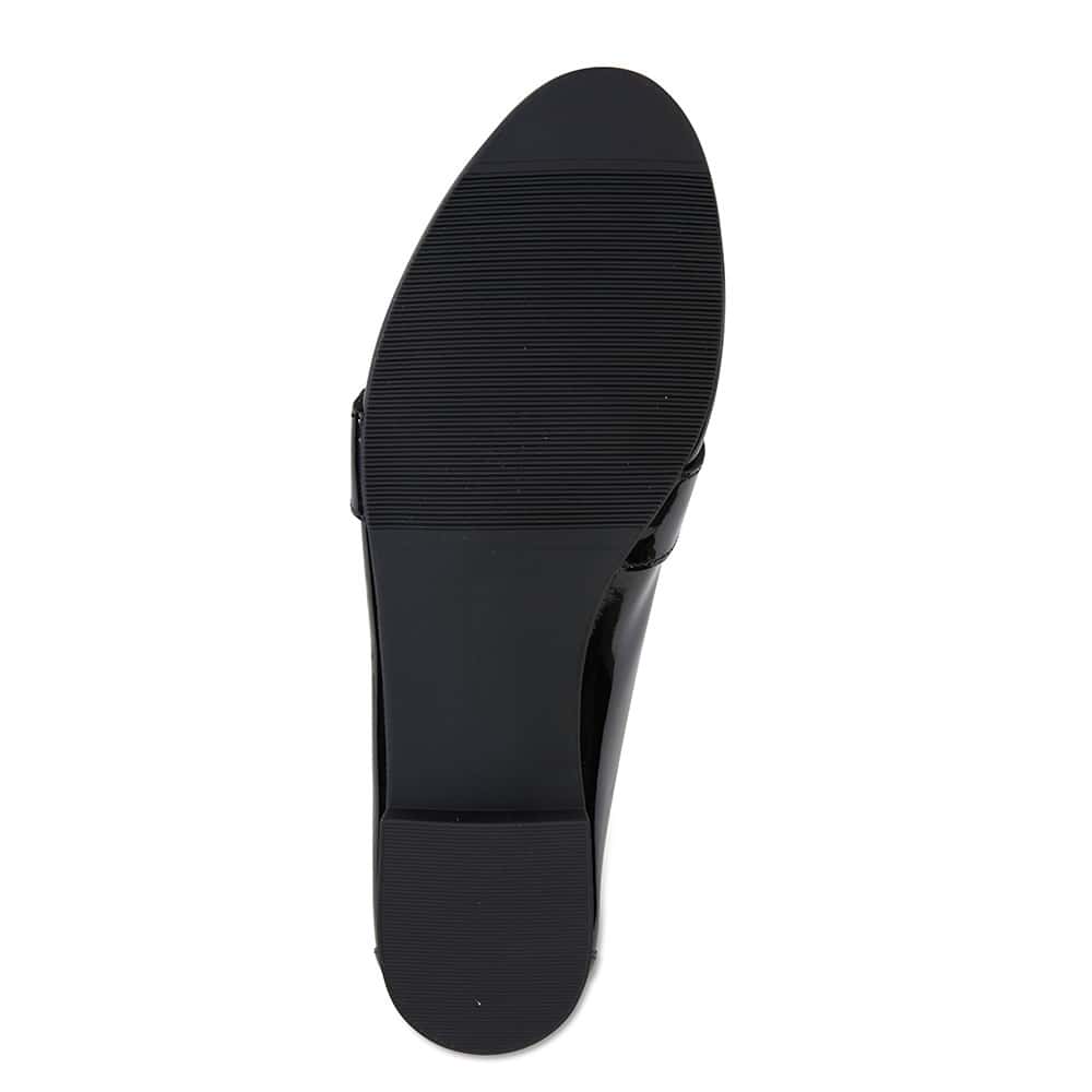 Tyson Loafer in Black Patent