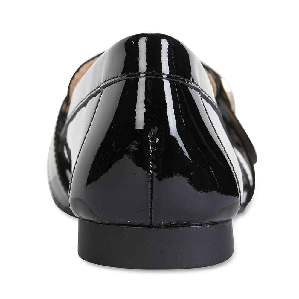 Tyson Loafer in Black Patent