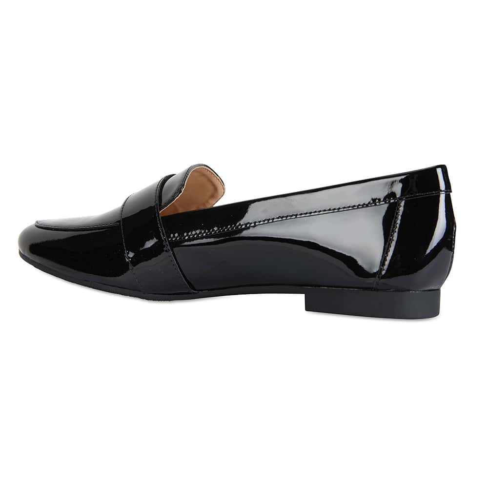 Tyson Loafer in Black Patent