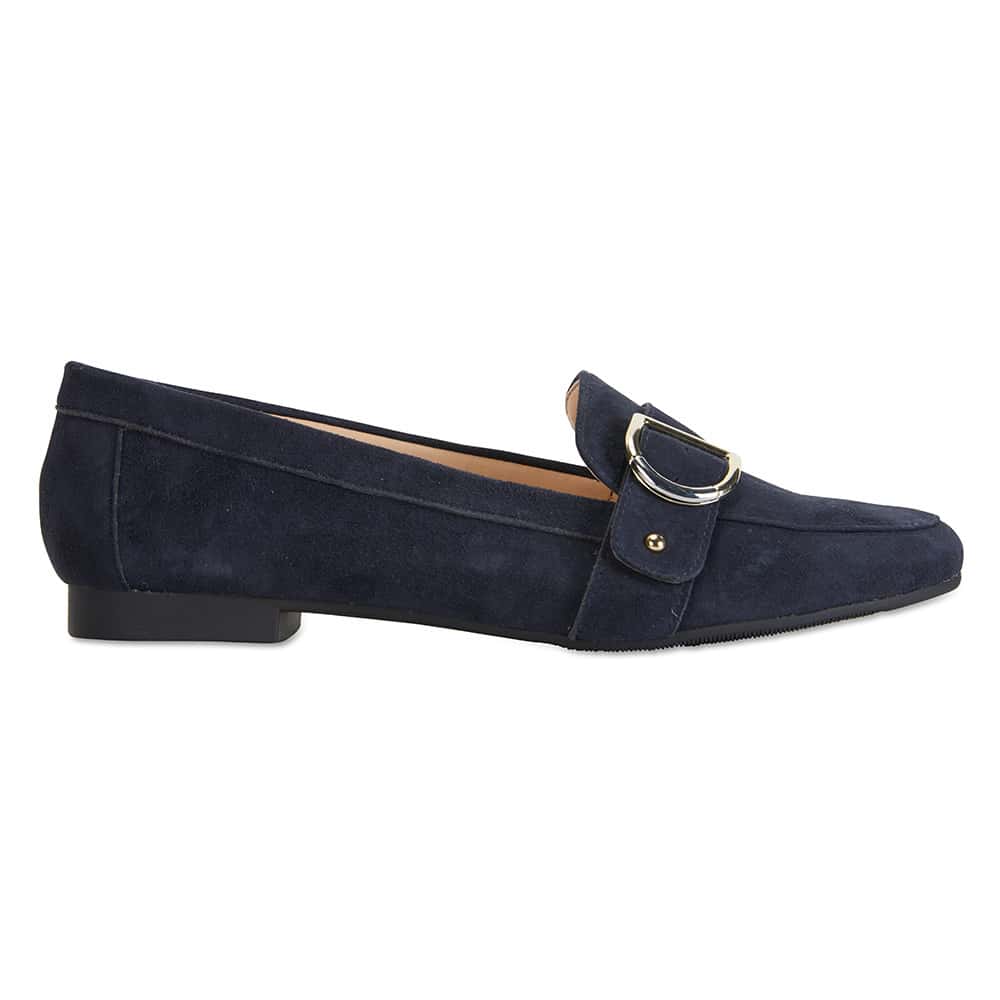 Tyson Loafer in Navy Suede