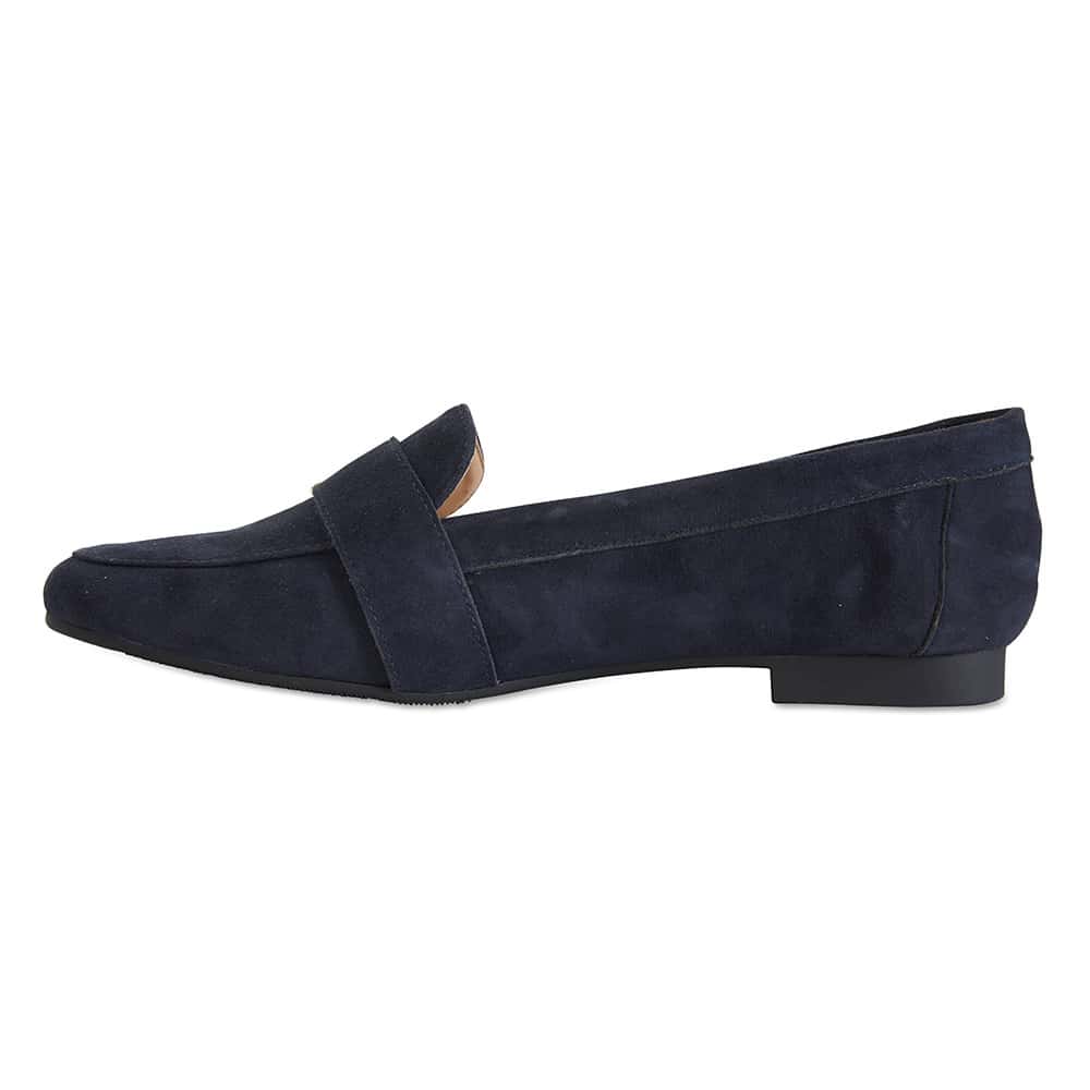 Tyson Loafer in Navy Suede