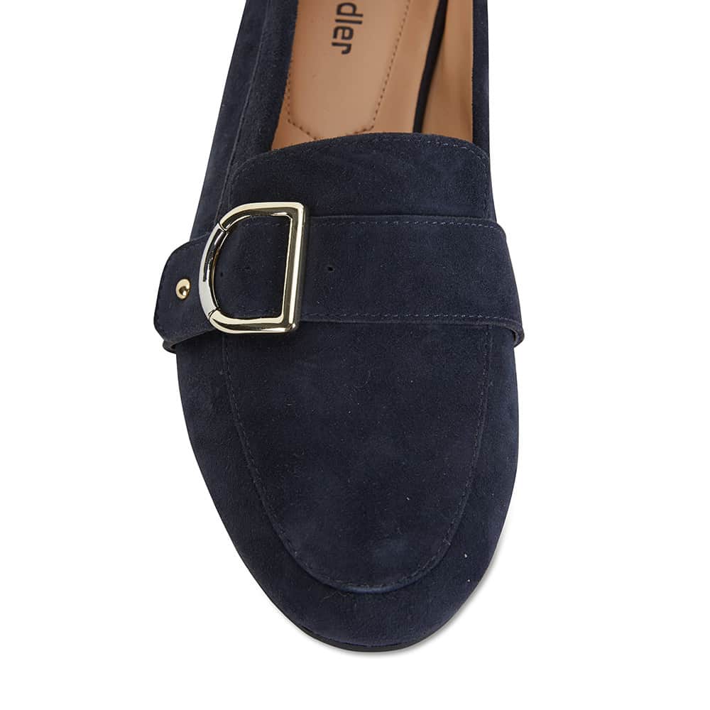 Tyson Loafer in Navy Suede