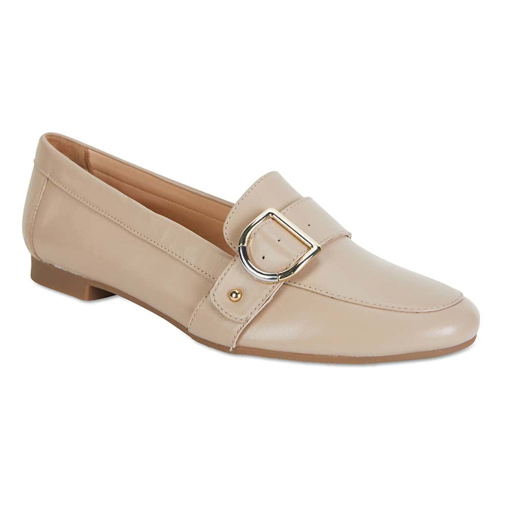 Tyson Loafer in Nude Leather
