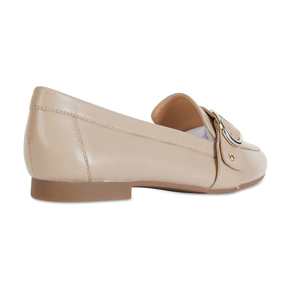 Tyson Loafer in Nude Leather