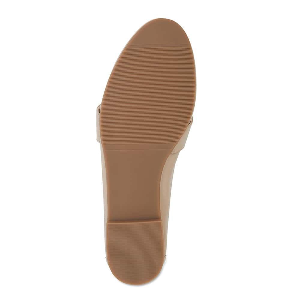 Tyson Loafer in Nude Leather