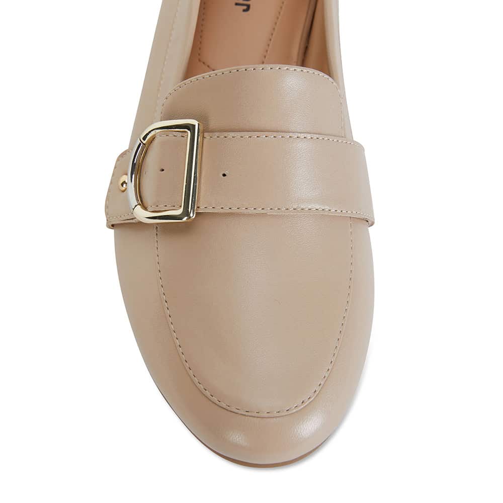 Tyson Loafer in Nude Leather