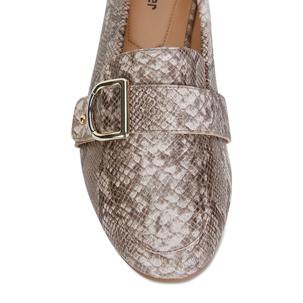 Tyson Loafer in Snake Smooth