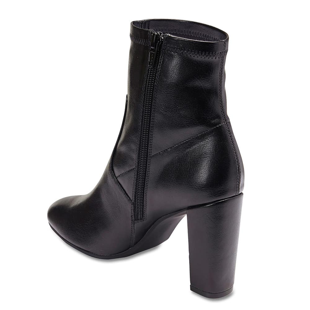 Universe Boot in Black Fabric