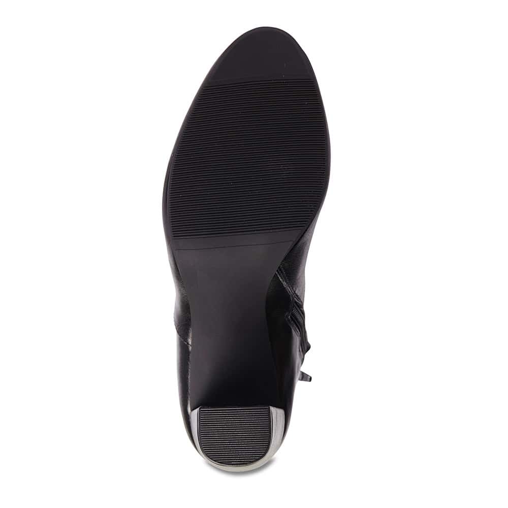 Universe Boot in Black Fabric