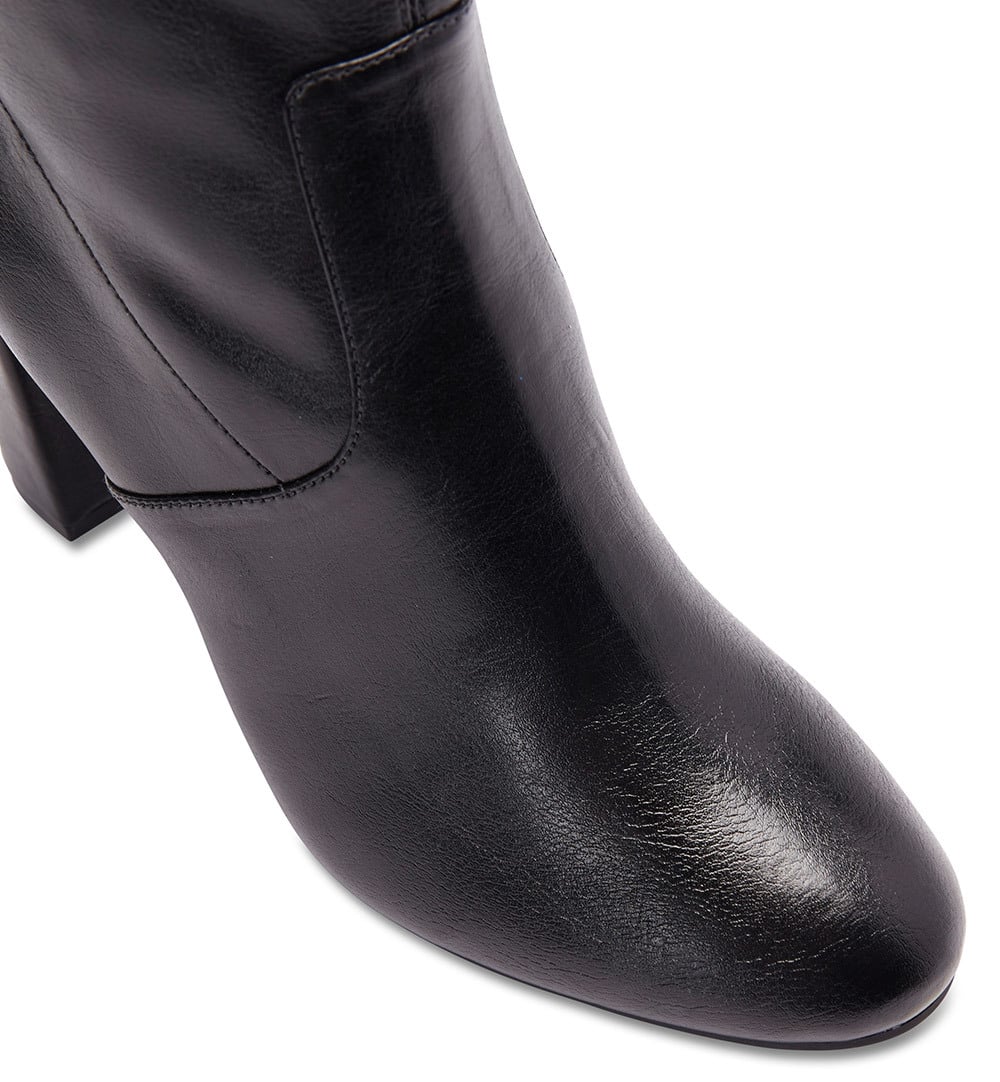 Universe Boot in Black Fabric