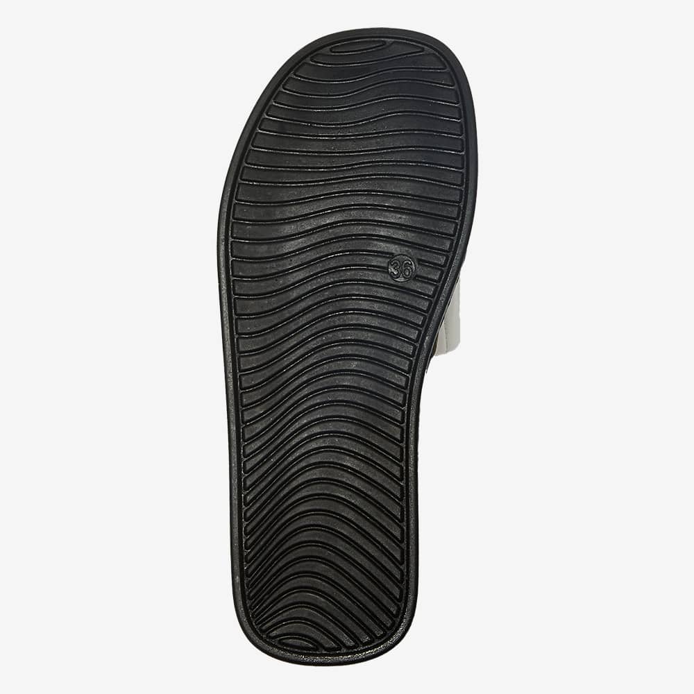 Vandel Slide in White Smooth